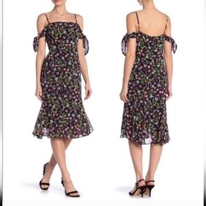 Nanette Lepore Dress Women 10 Floral Paradise Dreaming Fairy Coquette Dainty NWT